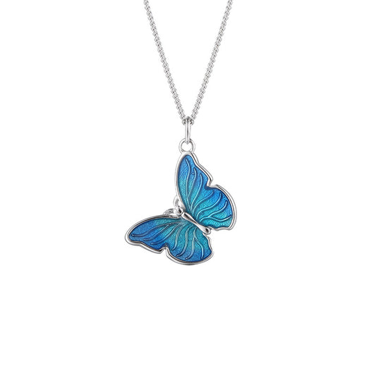 Sterling Silver Butterfly Necklace